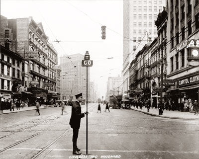 World's Second Traffic Light C. 1922