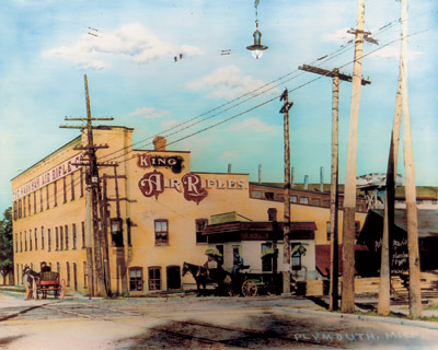Plymouth's King Air Rifle Factory Color C. 1900