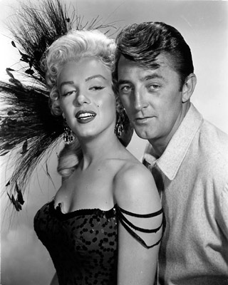 Marilyn Monroe & Robert Mitchum C. 1954