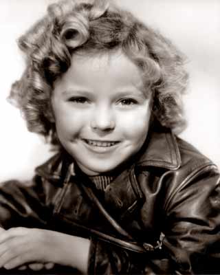 Shirley Temple In Movie Bright Eyes  C. 1934