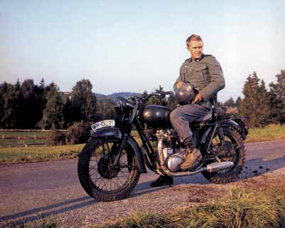 Steve McQueen From The Movie The Great Escape  C. 1963