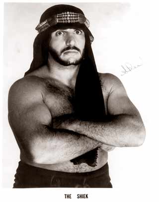 Detroit Wrestler The Original Sheik  C. 1979