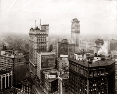 Detroit's Book Building C. 1938