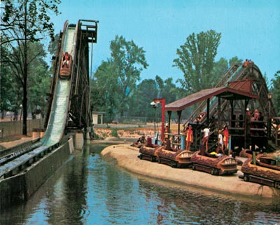 Bob Lo Log Ride C. 1975