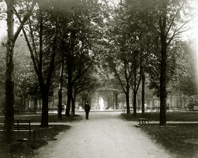 Detroit's Cass Park C. 1880