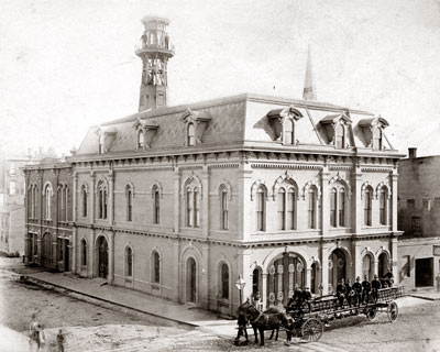 Detroit Firestation C. 1880