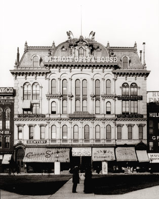 Detroit's Opera House C. 1889