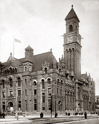 Detroit's Post Office C. 1889
