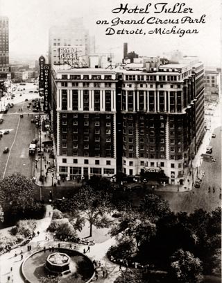 Detroit's Hotel Tuller C. 1932