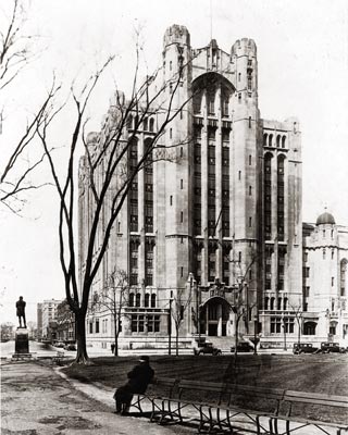 Detroit's Masonic Temple C. 1929